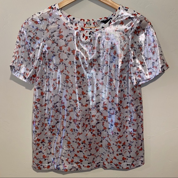 Marc by Marc Jacobs Floral Top 0 - Picture 1 of 6